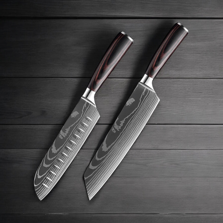 Kuro Forge 1-9 Piece Knife Set