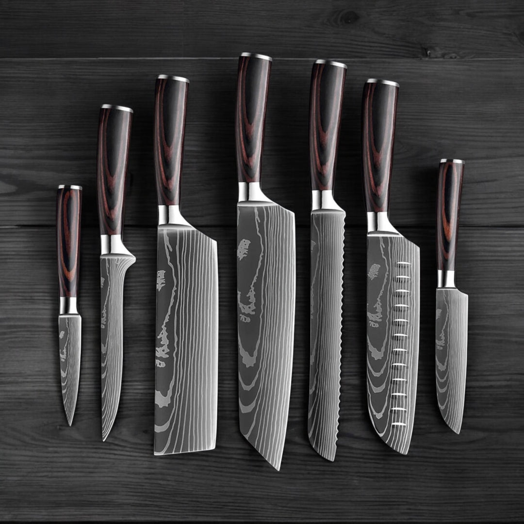 Kuro Forge 1-9 Piece Knife Set