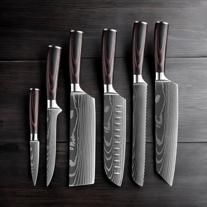 Kuro Forge 1-9 Piece Knife Set