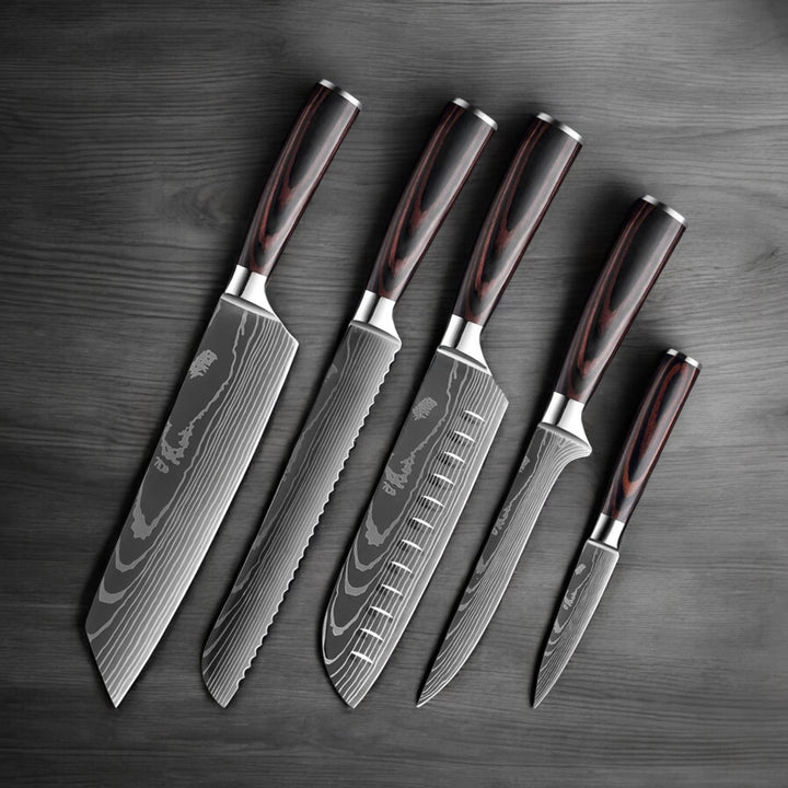 Kuro Forge 1-9 Piece Knife Set