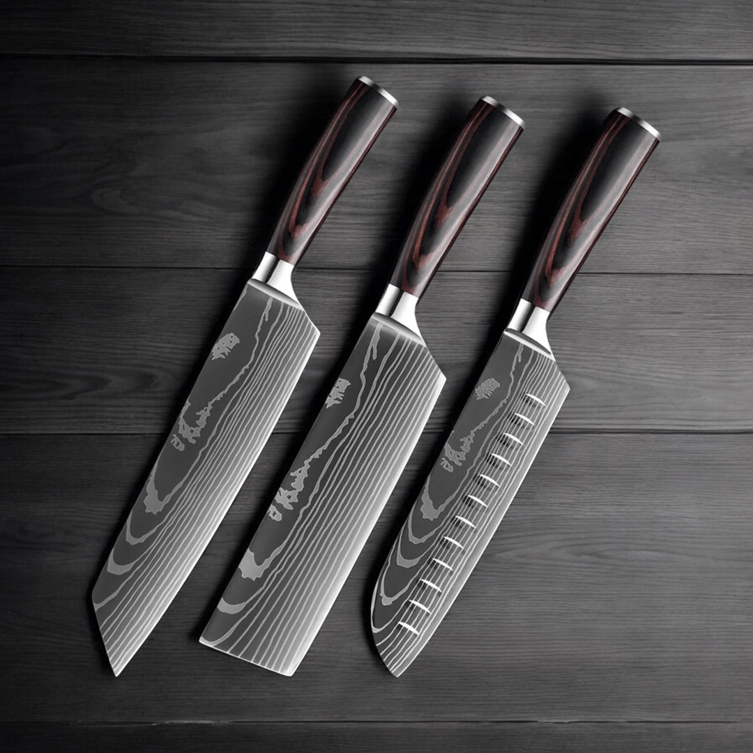 Kuro Forge 1-9 Piece Knife Set