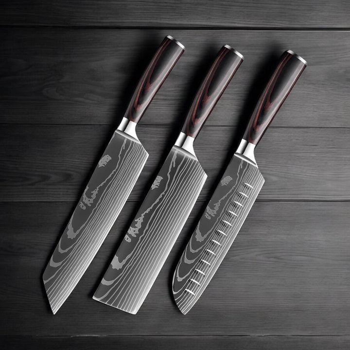 Kuro Forge 1-9 Piece Knife Set