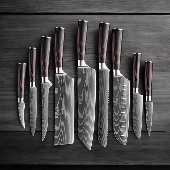 Kuro Forge 1-9 Piece Knife Set